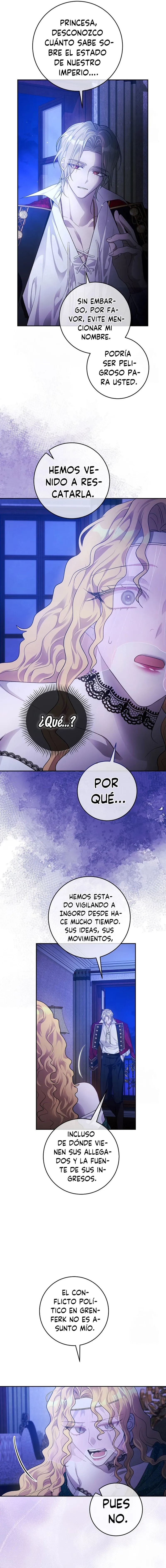 No hay contraataque del personaje secundario capítulo 18, página 8