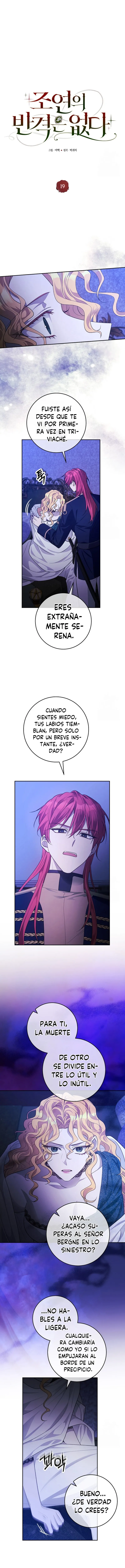 No hay contraataque del personaje secundario capítulo 19, página 2