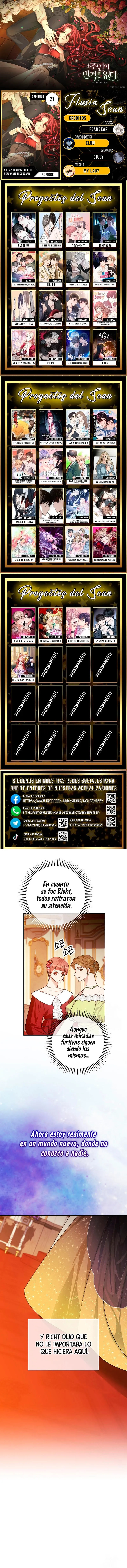 No hay contraataque del personaje secundario capítulo 21, página 1