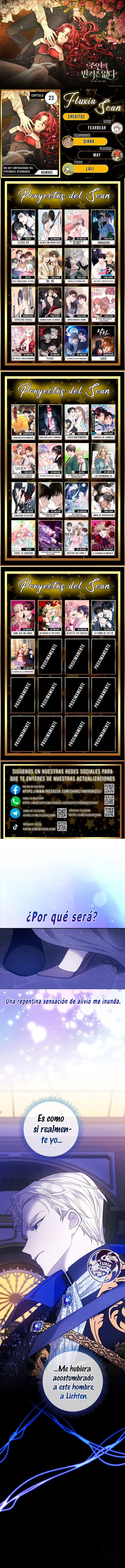 No hay contraataque del personaje secundario capítulo 23, página 1