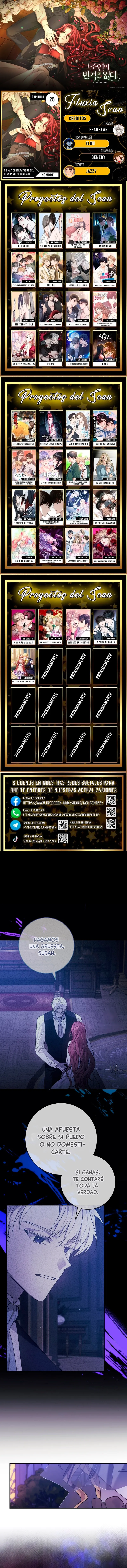 No hay contraataque del personaje secundario capítulo 25, página 1