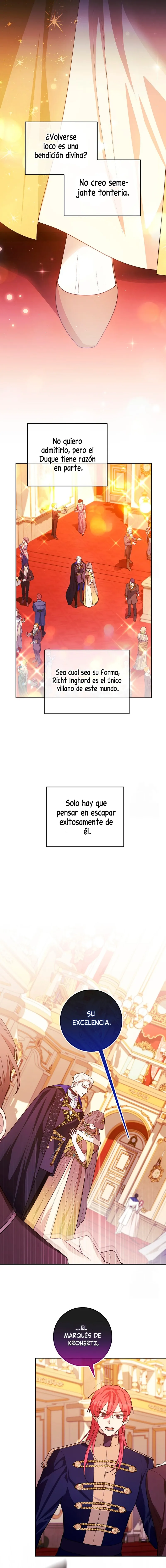 No hay contraataque del personaje secundario capítulo 25, página 8