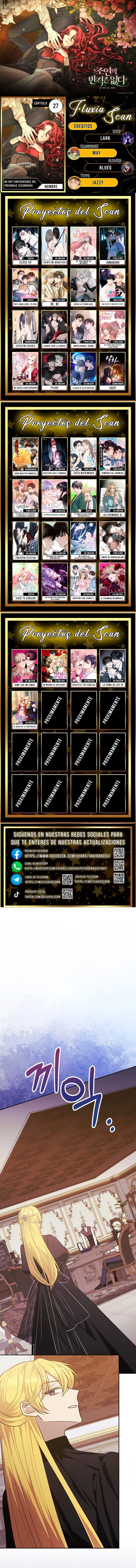 No hay contraataque del personaje secundario capítulo 27, página 1