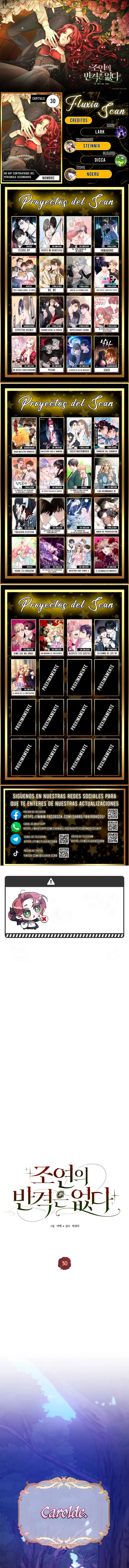 No hay contraataque del personaje secundario capítulo 30, página 1
