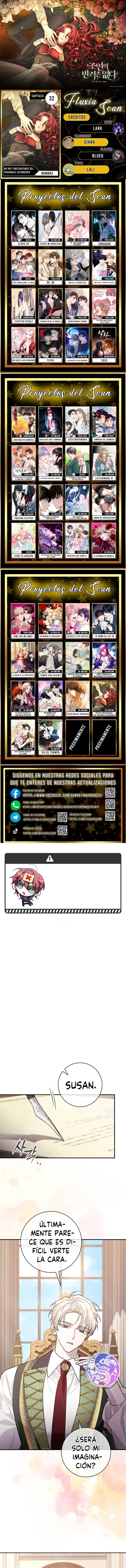 No hay contraataque del personaje secundario capítulo 32, página 1