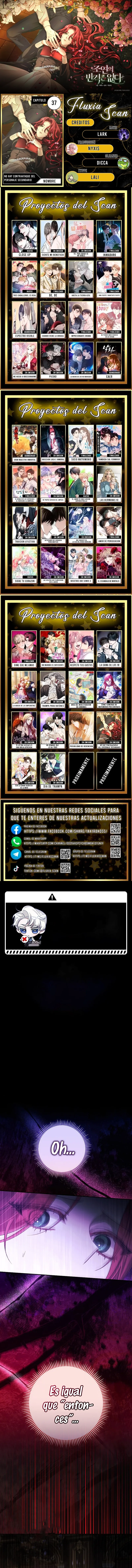 No hay contraataque del personaje secundario capítulo 37, página 1