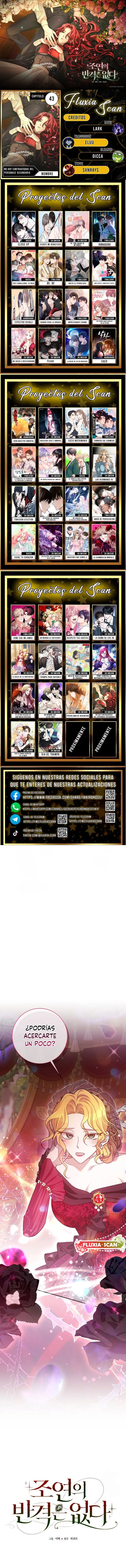 No hay contraataque del personaje secundario capítulo 43, página 1