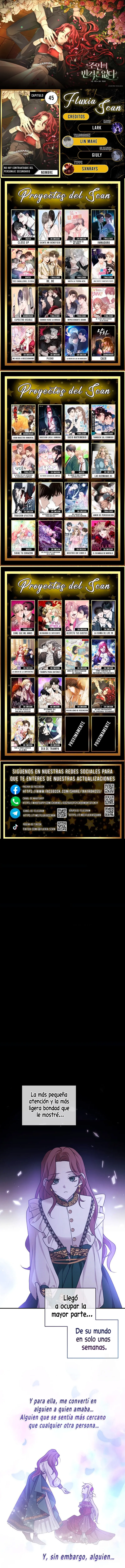 No hay contraataque del personaje secundario capítulo 45, página 1
