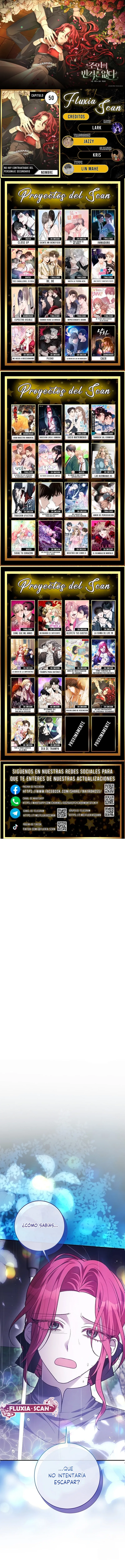No hay contraataque del personaje secundario capítulo 50, página 1