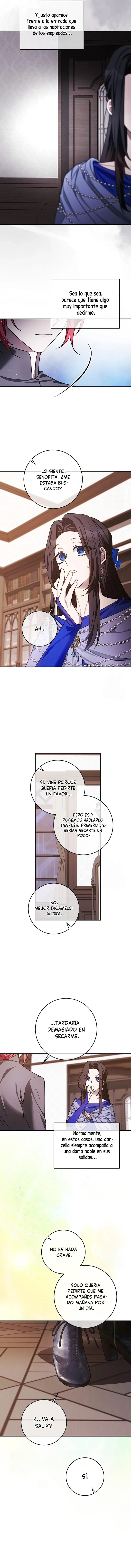 No hay contraataque del personaje secundario capítulo 50, página 9