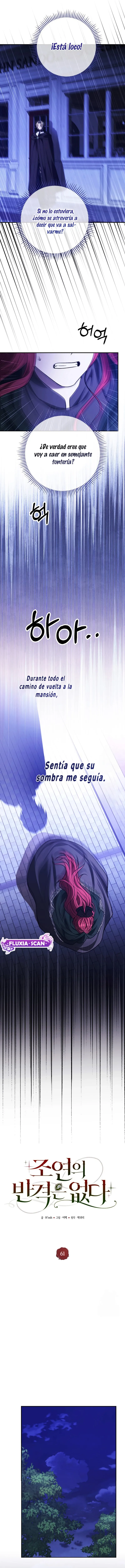 No hay contraataque del personaje secundario capítulo 61, página 10