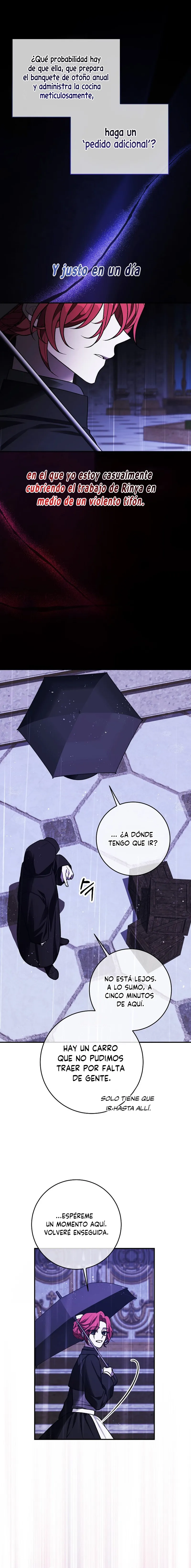 No hay contraataque del personaje secundario capítulo 65, página 10