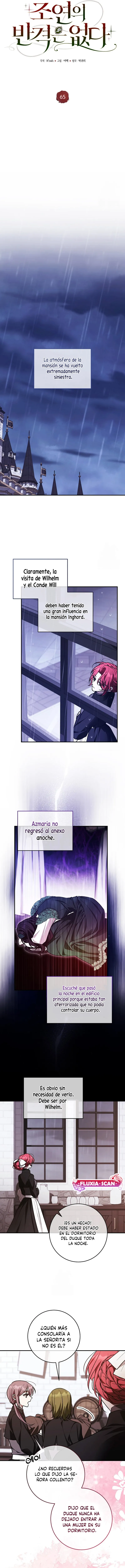No hay contraataque del personaje secundario capítulo 65, página 5