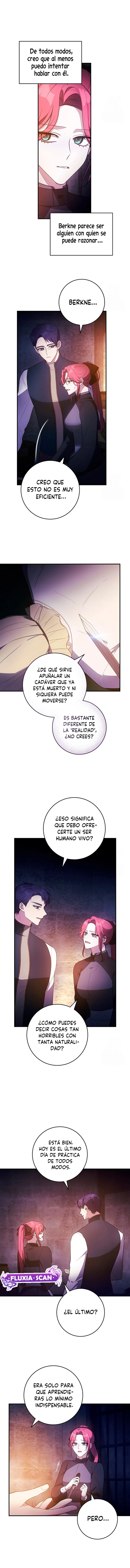 No hay contraataque del personaje secundario capítulo 7, página 8