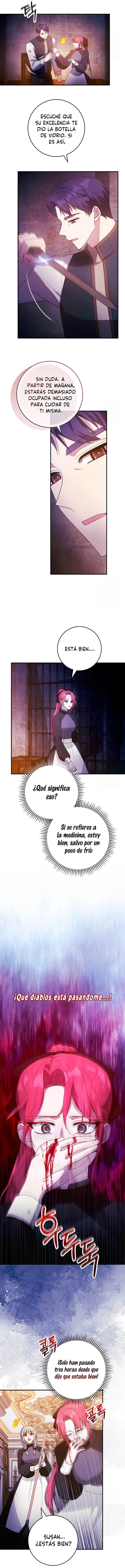No hay contraataque del personaje secundario capítulo 7, página 9