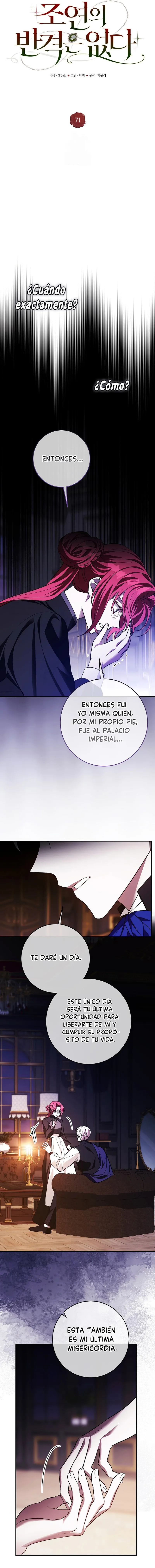 No hay contraataque del personaje secundario capítulo 71, página 12