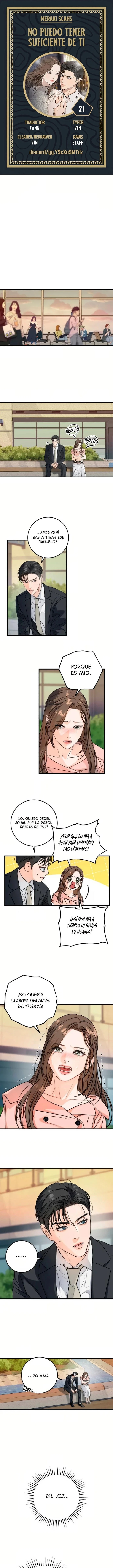 No me canso de ti capítulo 21, página 1
