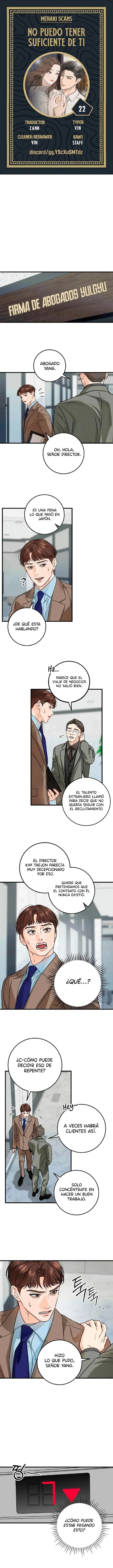 No me canso de ti capítulo 22, página 1