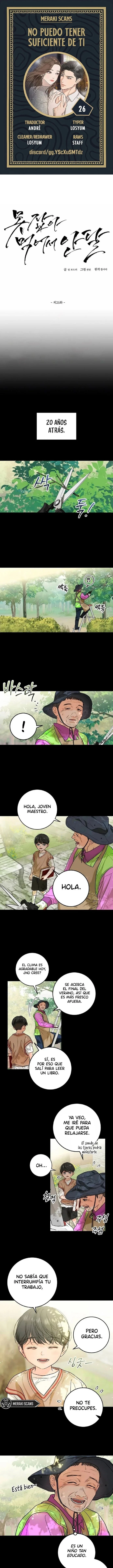 No me canso de ti capítulo 26, página 1
