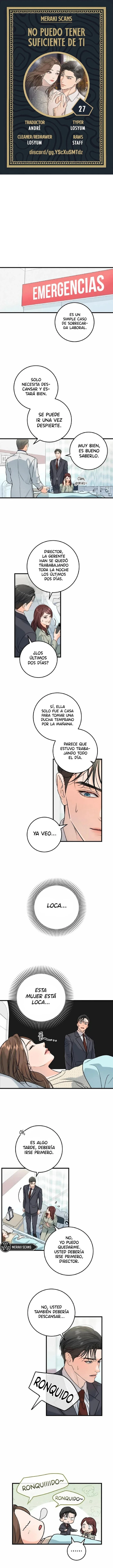 No me canso de ti capítulo 27, página 1