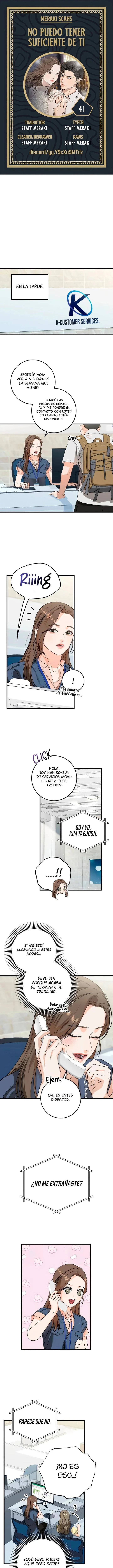 No me canso de ti capítulo 41, página 1