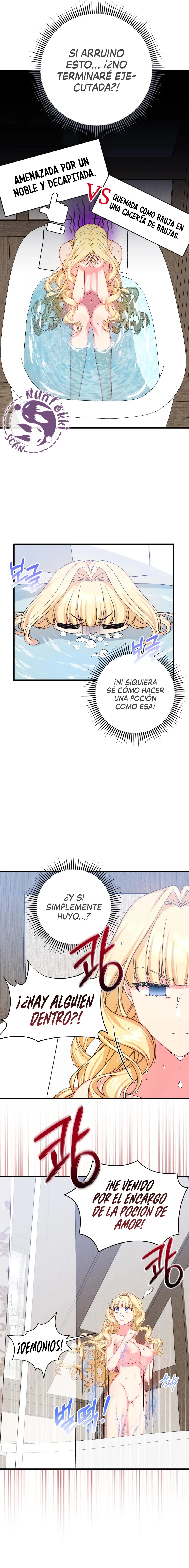 Pánico por la Poción de Amor capítulo 1, página 14