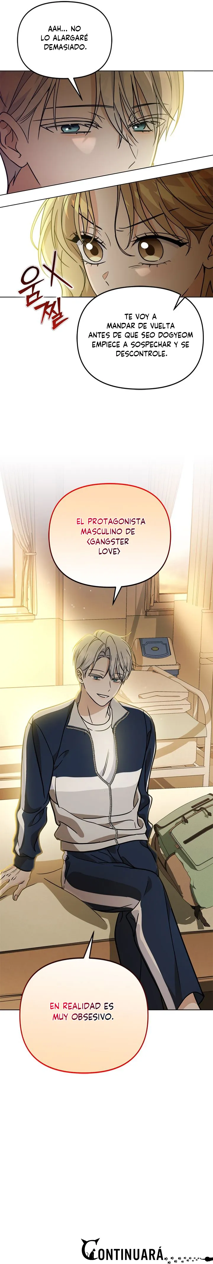 Para ajustar el nivel del protagonista masculino gánster capítulo 27, página 12