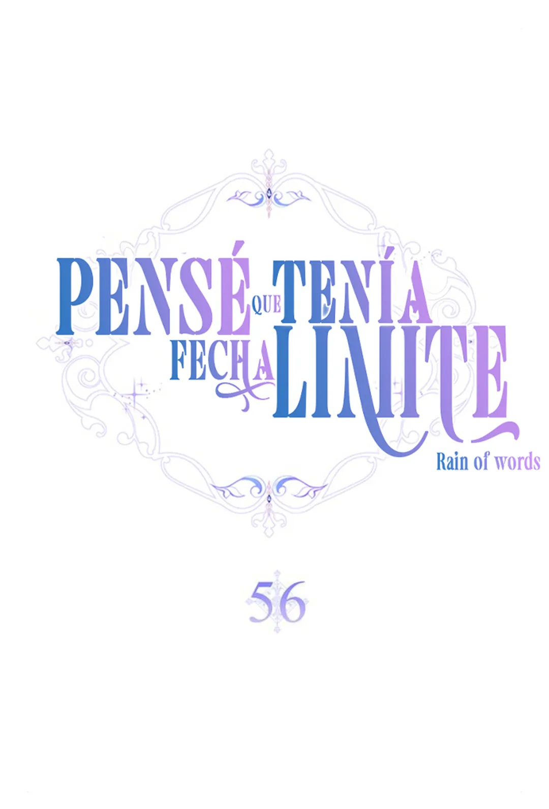 Pensé que tenía fecha límite capítulo 56, página 41