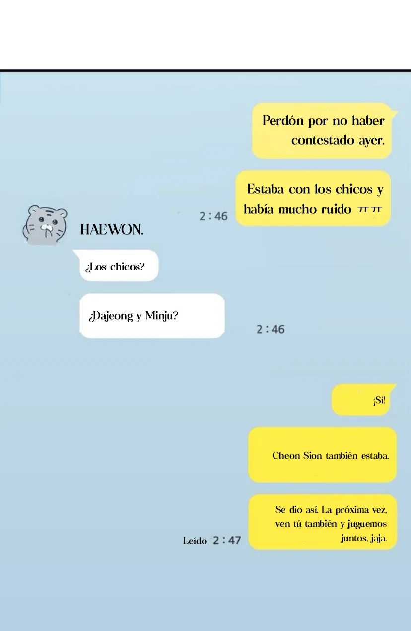 Por un final feliz perfecto capítulo 13, página 83