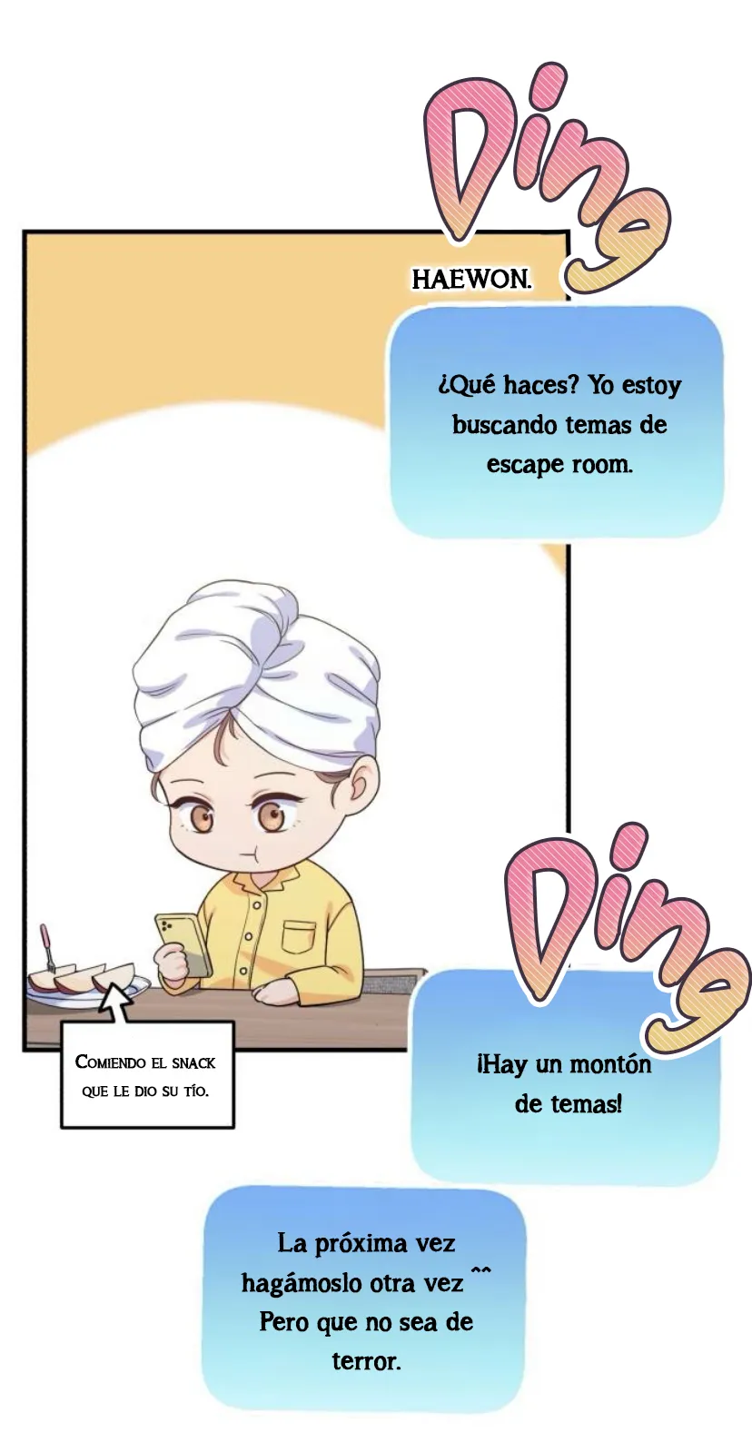 Por un final feliz perfecto capítulo 15, página 96