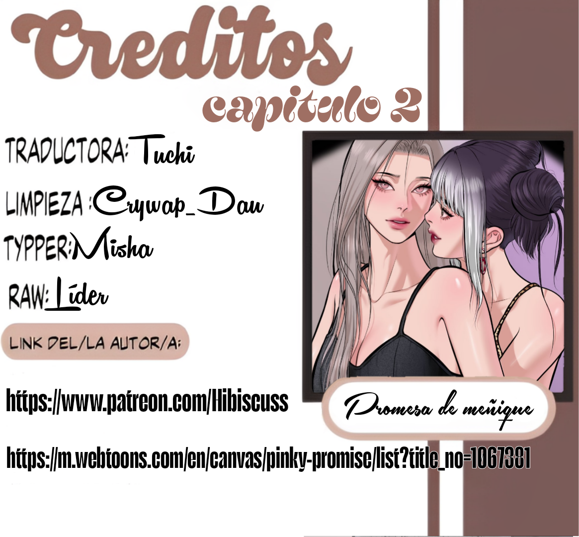 Promesa de meñique capítulo 2, página 1