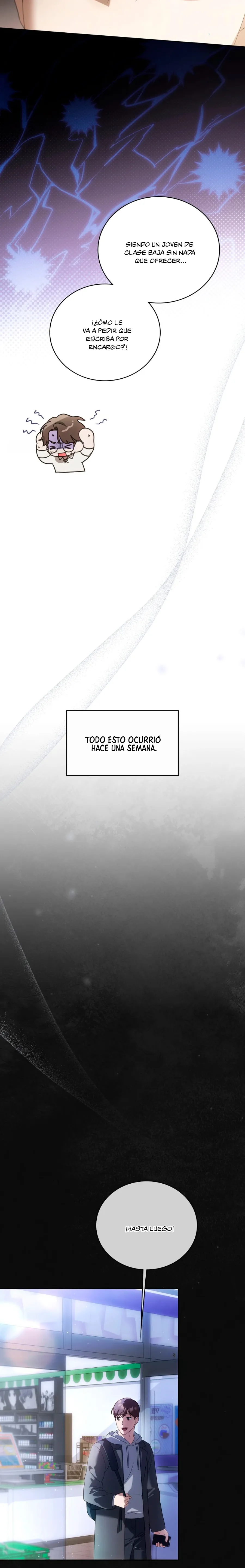 ¿Quieres que te escriba una carta de amor? capítulo 1, página 8