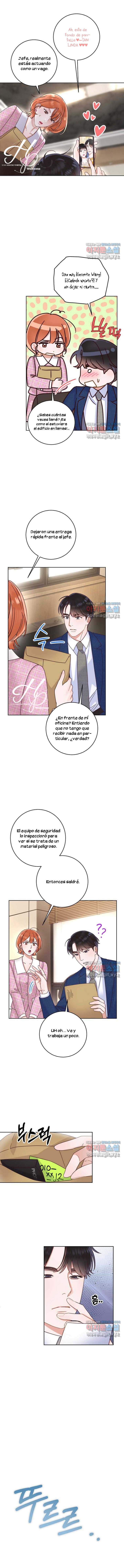 Romance De Oficina Confidencial capítulo 27, página 6