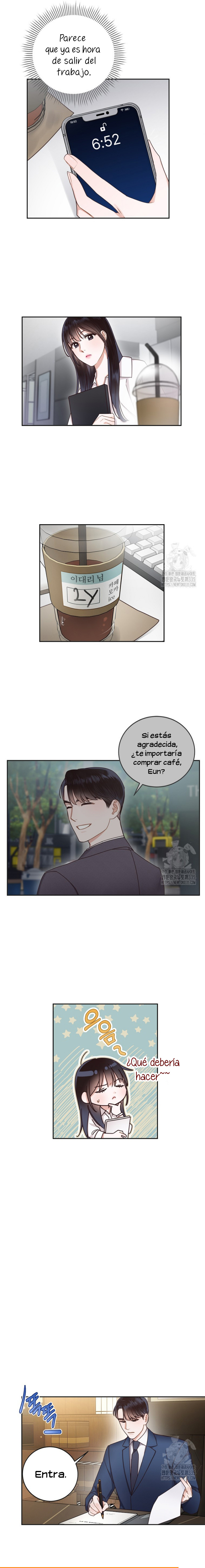 Romance De Oficina Confidencial capítulo 6, página 8