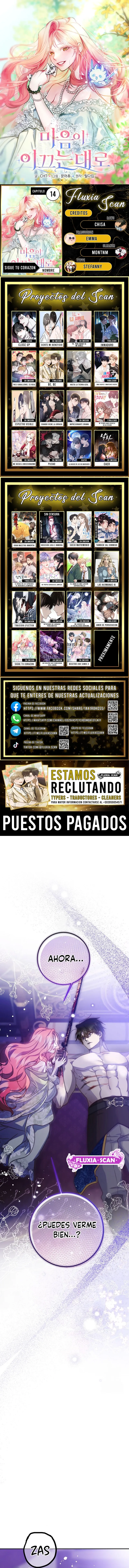 Sigue tu corazón capítulo 14, página 1