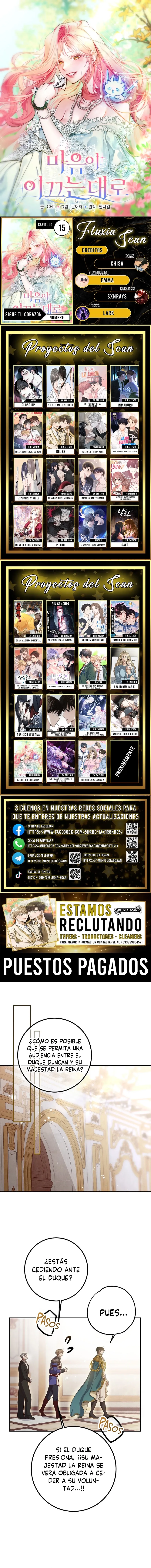 Sigue tu corazón capítulo 15, página 1