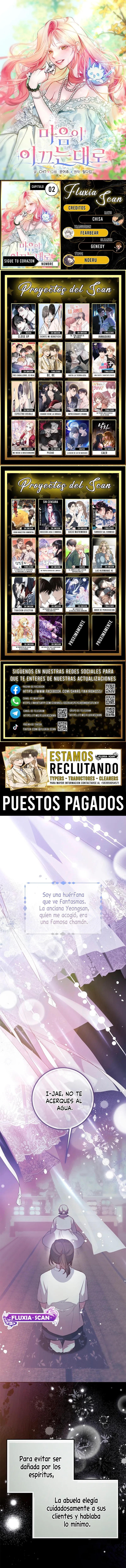 Sigue tu corazón capítulo 2, página 1