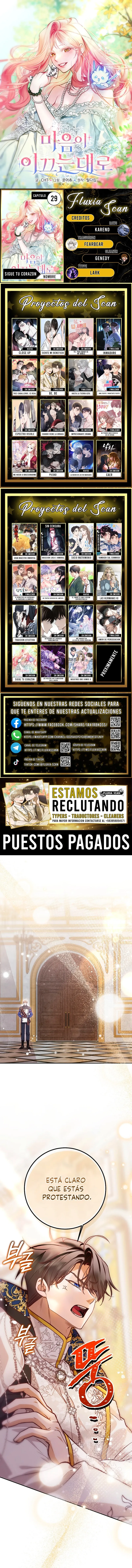 Sigue tu corazón capítulo 29, página 1