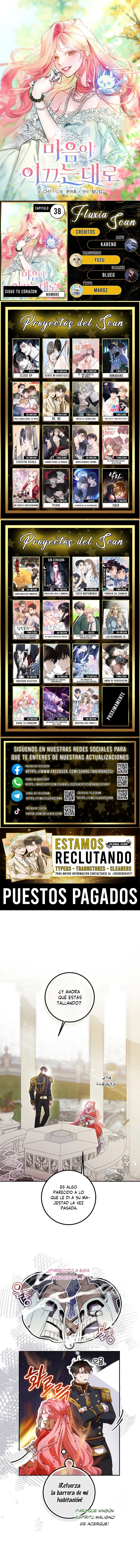 Sigue tu corazón capítulo 38, página 1