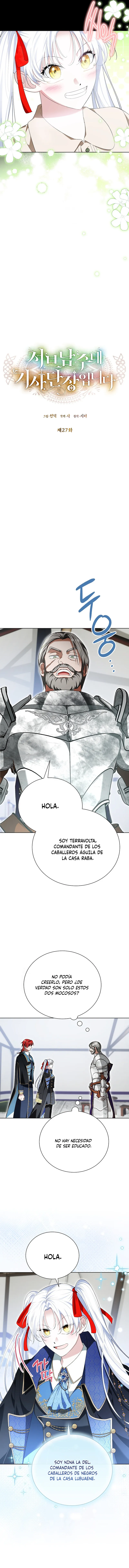 Soy el comandante de la orden de caballeros del protagonista secundario capítulo 27, página 4