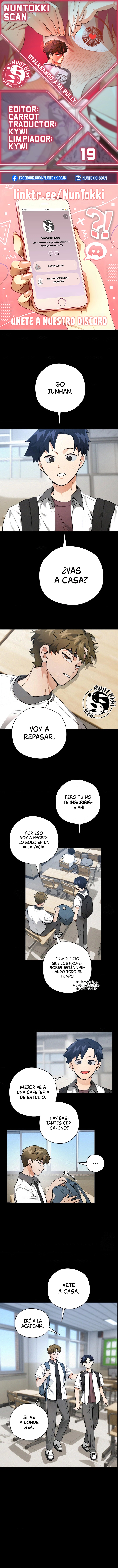 Stalkeando a mi Bully capítulo 19, página 1