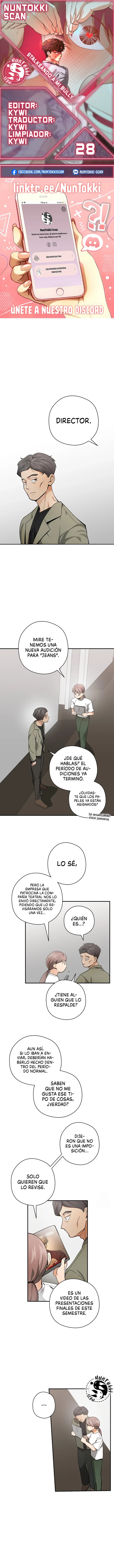 Stalkeando a mi Bully capítulo 28, página 1