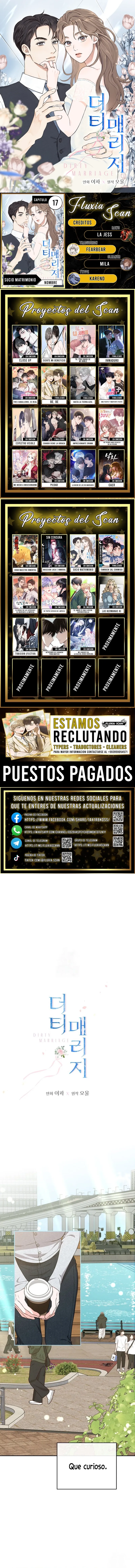 Sucio Matrimonio capítulo 17, página 1