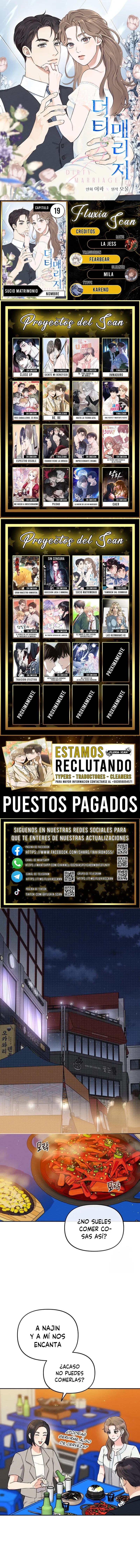 Sucio Matrimonio capítulo 19, página 1
