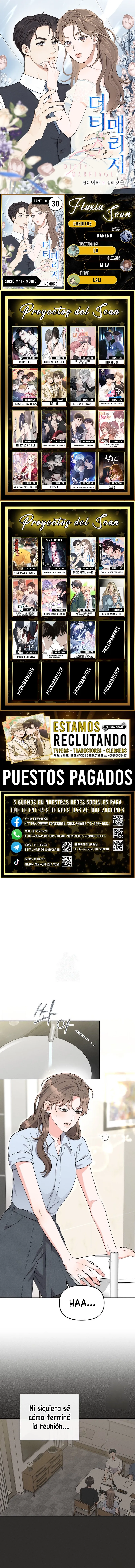 Sucio Matrimonio capítulo 30, página 1