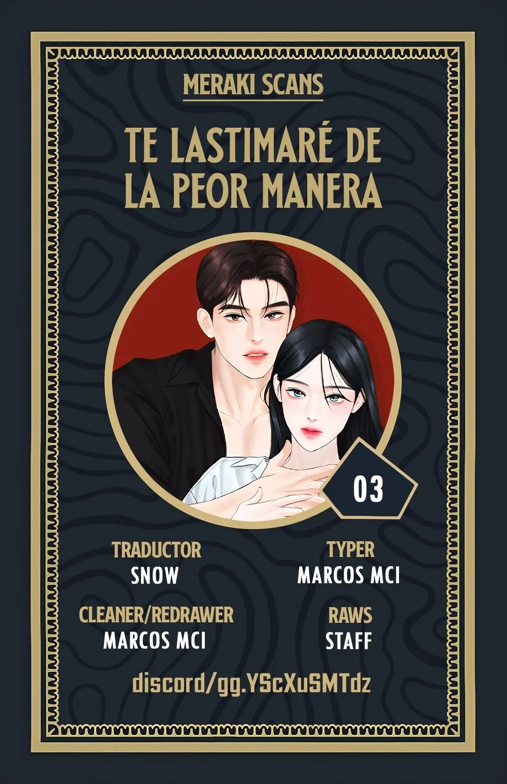 Te lastimaré de la peor manera capítulo 3, página 1