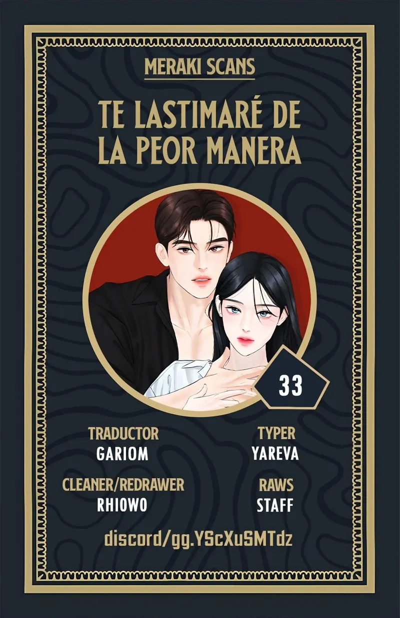 Te lastimaré de la peor manera capítulo 33, página 1