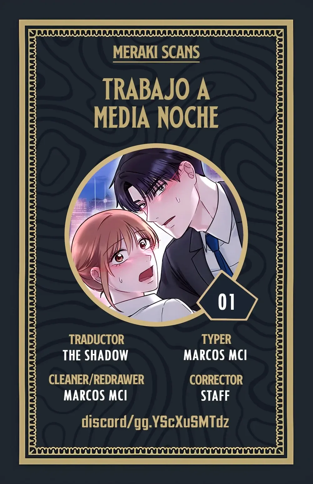 Trabajo a media noche capítulo 1, página 1
