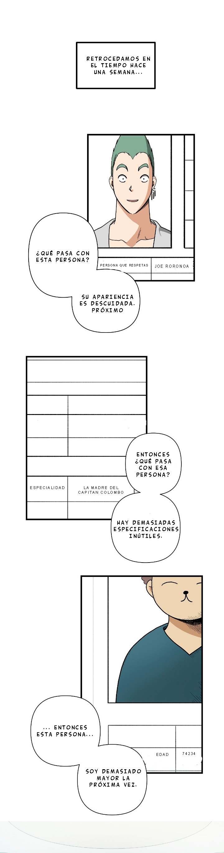 Trabajo a medio tiempo en el infierno capítulo 2, página 1