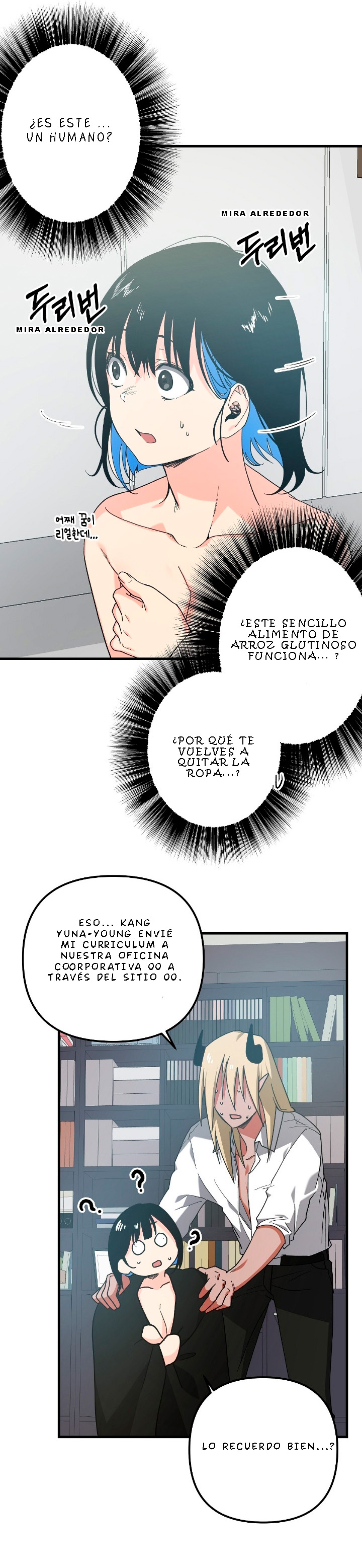 Trabajo a medio tiempo en el infierno capítulo 2, página 9